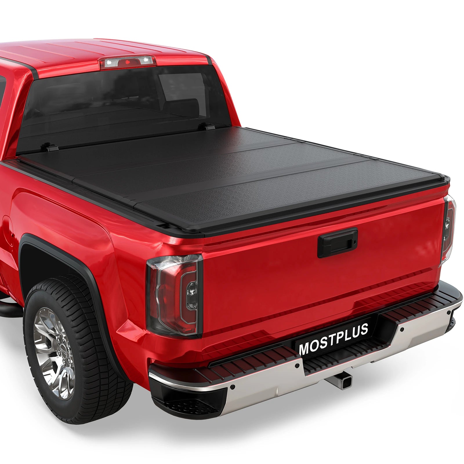 MOSTPLUS 6.1FT FRP Hard Tonneau Cover For 2004-2012 Chevy Colorado GMC Canyon