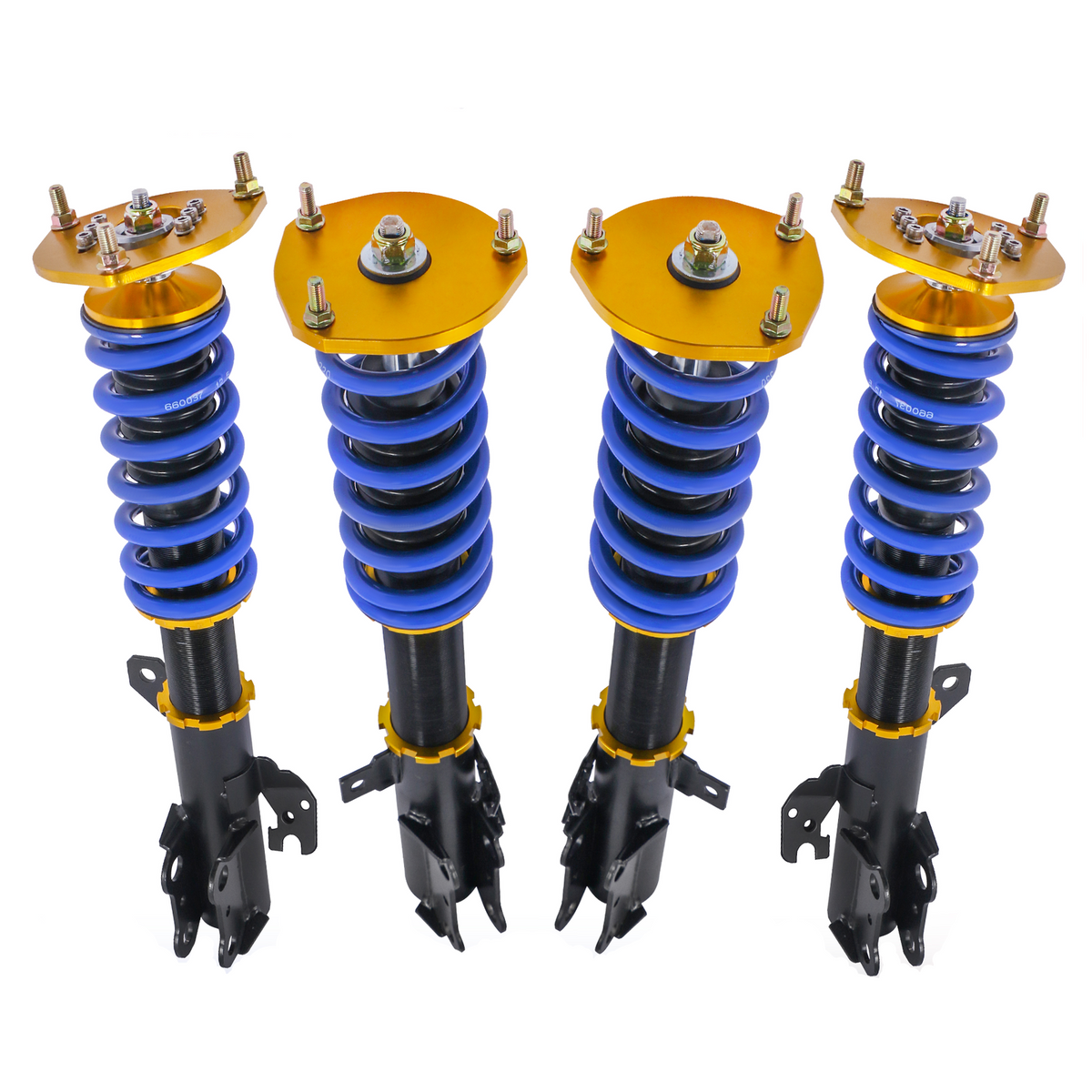 Adjustable Height Front & Rear Coilover Shocks For 2002-2008 Lexus ES350 (Set of 4)