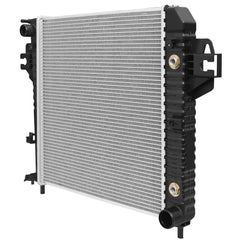 Aluminum Radiator w/ Trans Oil Cooler For 2002-2006 Jeep Liberty V6 3.7L CU2481 5208120AC