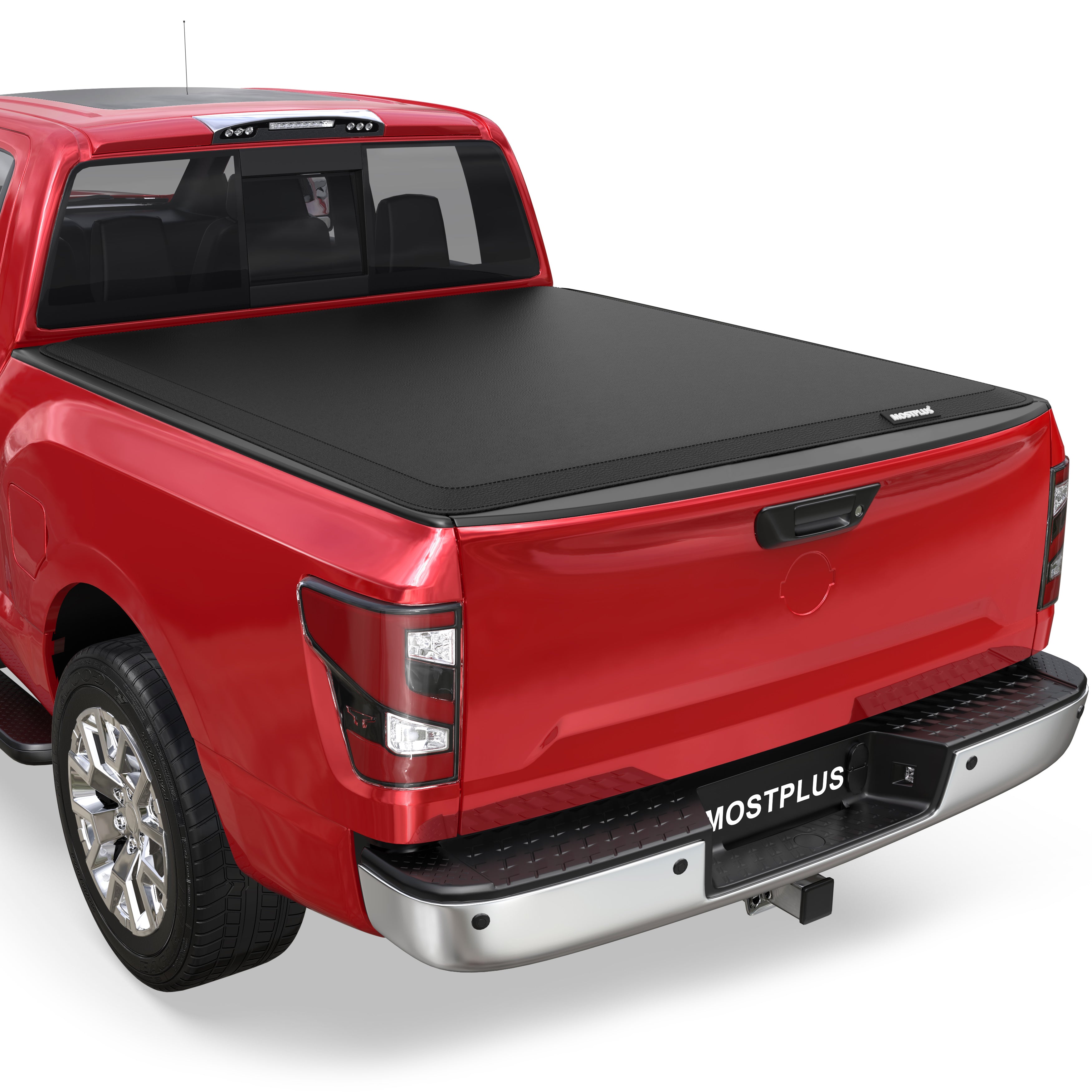 6FT Roll Up Tonneau Cover w/ LED For 2005-2021 Nissan Frontier Truck Bed