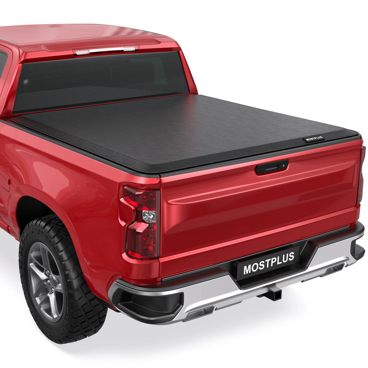 6.5FT Soft Roll Up Tonneau Cover For 2007-2013 Chevy Silverado GMC Sierra 1500/2500 HD/3500 HD Truck Bed