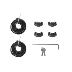 52" Roof Rack Cross Bars For Universal Raised Rail with Gap