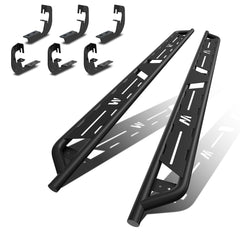 Running Boards Side Step Nerf Bars For 2007-2018 Silverado/Sierra 1500 Crew Cab