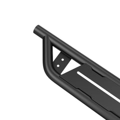 Black Running Boards Side Step Nerf Bars For 2019-2024 Ram 1500 Crew Cab