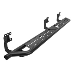 Black Running Boards Side Step Nerf Bars For 2019-2024 Ram 1500 Crew Cab