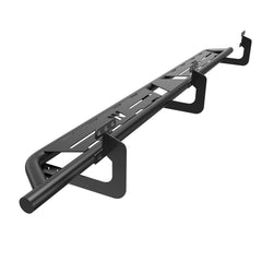 Black Running Boards Side Step Nerf Bars For 2019-2024 Ram 1500 Crew Cab