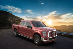 5" Running Board Nerf Bar Side Steps Assembly For 2004-2014 Ford F150 Super Crew Cab