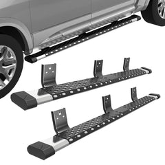 6" Running Boards Nerf Bar Side Steps For 2009-2018 Dodge Ram 1500 Crew Cab