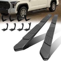 Running Boards Nerf Bar Side Steps For 2022-2024 Toyota Tundra Crew Max Cab 4-Door