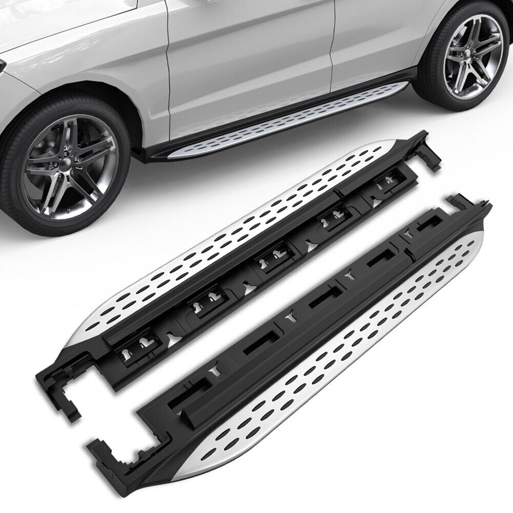 Running Board Side Steps Nerf Bars For 2012-2017 Mercedes Benz W166 ML350 ML550 ML-Class