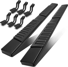 6" Running Boards For 2007-2021 Toyota Tundra Crew Max (4 Full Size Door) Aluminum Nerf Bar Side Steps