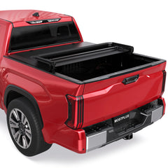 5FT Tri-Fold Soft Tonneau Cover For 2005-2015 Toyota Tacoma Truck Bed