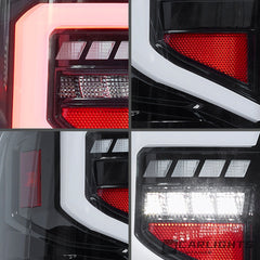 LED Tail Lights Rear Lamps For 2014-2018 GMC Sierra 1500 2500 3500 w/Startup Light