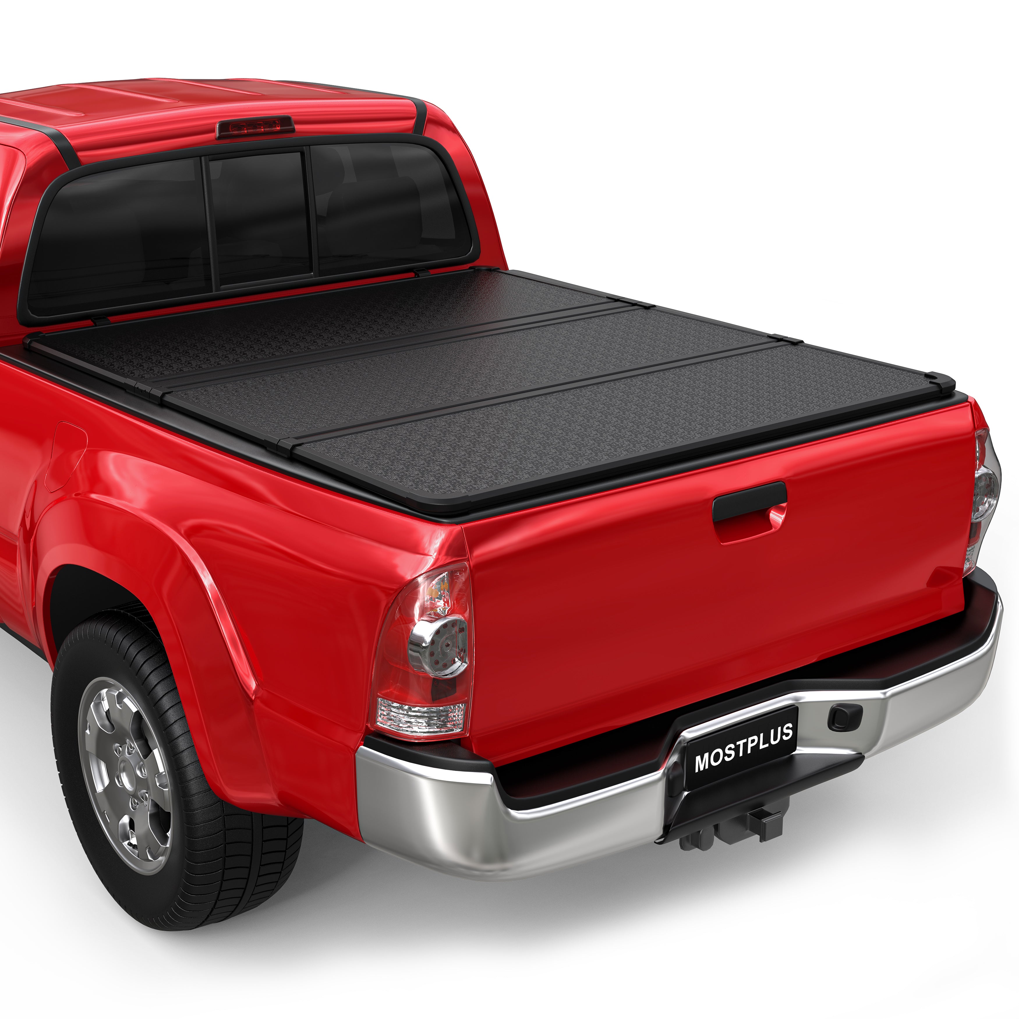 3-Fold 5.5FT Hard Tonneau Cover For 2014-2024 Toyota Tundra Truck Bed