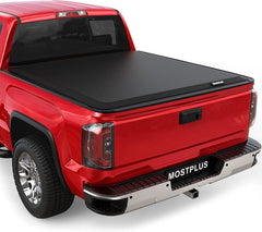 6FT Soft Roll-Up Tonneau Cover For 1994-2003 Chevy S10 GMC Sonoma S15 Truck Bed