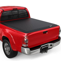 6.5FT Soft Roll Up Tonneau Cover For 2000-2006 Toyota Tundra Truck Bed