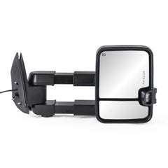 Black Power Heated Tow Mirrors For 1999-2002 Chevrolet Silverado GMC Sierra 1500 2500