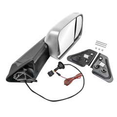 Chrome Power Glass Towing Mirrors with LED Turn Signal For 1994-1997 Dodge Ram 1500 2500 3500 2PCS