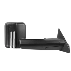 Black Power Heated Flip Up Tow Mirrors For 2019-2022 Ram 1500 2pcs