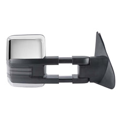 Chrome Power Heated Switchback Tow Mirrors For 2007-2017 Tundra 2008-2017 Sequoia (Set of 2)