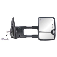 Chrome Power Heated Switchback Tow Mirrors For 2007-2017 Tundra 2008-2017 Sequoia (Set of 2)