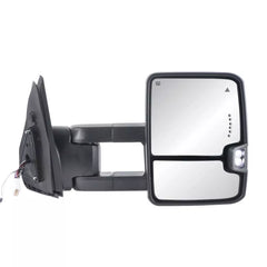 Black Power Folding Switchback Tow Mirrors For 2007-2021 Toyota Tundra 2008-2017 Sequoia (Set of 2)