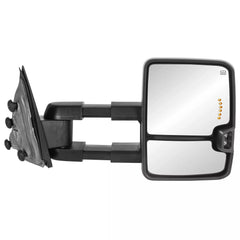 White Painted Power Heated Tow Mirrors w/ LED Signal For 1999-2002 Silverado Sierra (Set of 2)