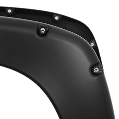 Black Wheel Fender Flares For 1999-2006 Chevy Silverado GMC Sierra 1500 2500 3500 &HD (Set of 4)