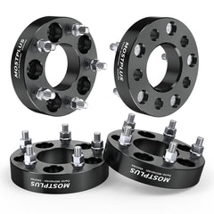 1.25" Adapters Wheel Spacers 5 x 4.5" to 5 x 5" For Dodge Ford Jeep Lincoln Mazda Mercury (Set of 4)