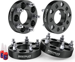 Autopuppy 5x4.5 Hubcentric Wheel Spacers – 2-Inch Thick, 70.5mm Bore, 1/2x20 Studs, Set Of 4