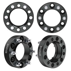 1.5'' 6X5.5 Wheel Spacers Adapters 108mm M14x1.5 For Silverado Sierra K1500 (Set of 4)