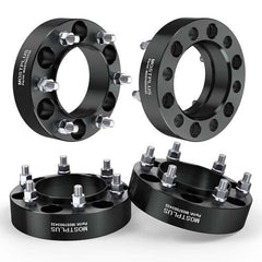 1.5'' 6X5.5 Wheel Spacers Adapters 108mm M14x1.5 For Silverado Sierra K1500 (Set of 4)