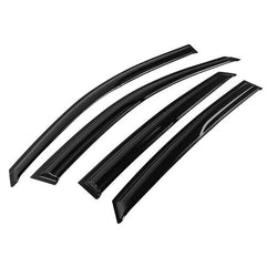 Window Visors Rain Guards For 2018-2022 Honda Accord 3D Wavy Mugen Style 4-Door Sedan