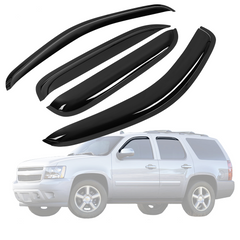 Window Visors Rain Sun Guard For 2007-2014 Chevy Tahoe GMC Yukon