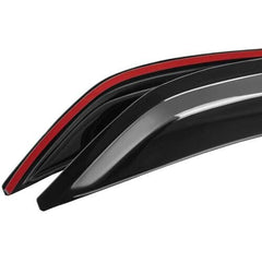 Window Visors Rain Guards For 2009-2013 Toyota Corolla 4 Door Sedan JDM Mugen Style