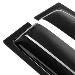 Window Visor Sun Rain Deflector For 2009-2018 Dodge Ram 1500 Crew Cab