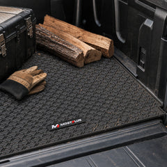 5FT Truck Bed Mat For 2020-2026 Jeep Gladiator Overland 4X4, All-Weather Heavy Duty Unique Pattern Design Rubber Truck Bed Liner