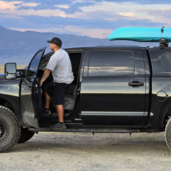 Running Boards Side Step Nerf Bars For 2019-2024 Silverado/Sierra 1500 Crew Cab