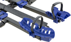 Foldable Tilt Design Bike Hitch Rack w/Ramp, 2" Receiver, 170 LBS For 5" Fat Tire SUVs, Trucks & RVs
