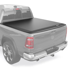 6.4FT Roll Up Soft Tonneau Cover For 2002-2018 Dodge Ram 1500 2003-2026 Ram 2500 3500 Truck Bed (Not For 19-26 Ram 1500 New Body)