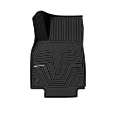 All Weather Floor Mats For 2025 2026 Tesla Model Y Juniper, Odorless Waterproof TPE Floor Liners Full Set with Cargo Trunk & Backrest Mats (Standard 5-Seat Only)