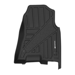All Weather Floor Mats For 2025-2026 Ram 1500 Crew Cab with Rear Under-Seat Factory Storage Bucket Seat, TPE Durable Floor Liners