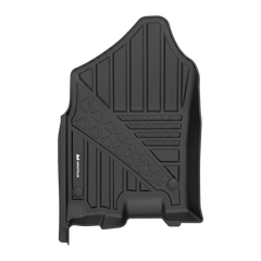 All Weather Floor Mats For 2019-2024 Ram 1500 & 2021-2024 1500 TRX Crew Cab with Rear Under-Seat Storage Bucket Seat (NOT Fit for Classic Model), TPE Custom Fit Front & Rear Floor Liners