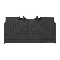 All Weather Floor Mats For 2019-2024 Ram 1500 & 2021-2024 1500 TRX Crew Cab with Rear Under-Seat Storage Bucket Seat (NOT Fit for Classic Model), TPE Custom Fit Front & Rear Floor Liners