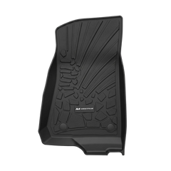 All Weather Floor Mats For 2018-2026 Jeep Wrangler JL Unlimited 4 Door Gas & MHEV (Not for JK, PHEV or 2-Door Models), TPE Custom 1st & 2nd Row Floor Liners