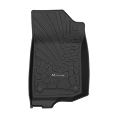 All Weather Floor Mats For 2018-2026 Jeep Wrangler JL Unlimited 4 Door Gas & MHEV (Not for JK, PHEV or 2-Door Models), TPE Custom 1st & 2nd Row Floor Liners