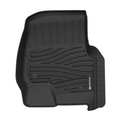 All Weather Floor Mats For 2015-2026 Ford F-150 SuperCrew, 2022-2026 F150 Lightning (Rear w/o U-Seat Flat Storage), Custom Fit 1st & 2nd Row Floor Liners