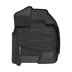 All Weather Floor Mats For 2015-2026 Ford F-150 SuperCrew, 2022-2026 F150 Lightning (Rear w/o U-Seat Flat Storage), Custom Fit 1st & 2nd Row Floor Liners
