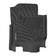All Weather Floor Mats For 2017-2026 Ford F250 F350 F450 F550 Super Duty Crew Cab (Rear W/Fold-Flat Storage), TPE Custom Fit 1st & 2nd Row Floor Liners