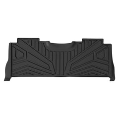 All Weather Floor Mats For 2017-2026 Ford F250 F350 F450 F550 Super Duty Crew Cab (Rear W/Fold-Flat Storage), TPE Custom Fit 1st & 2nd Row Floor Liners